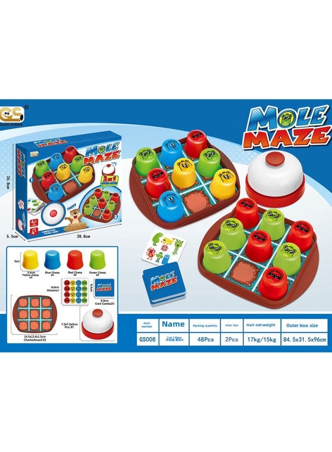 Children's Desktop Game Balance Pirate Ship Parent-child Interactive Board Game Toys Leisure Entertainment Interlocking-Color:Gs026 Pirate Bucket  - Image 5