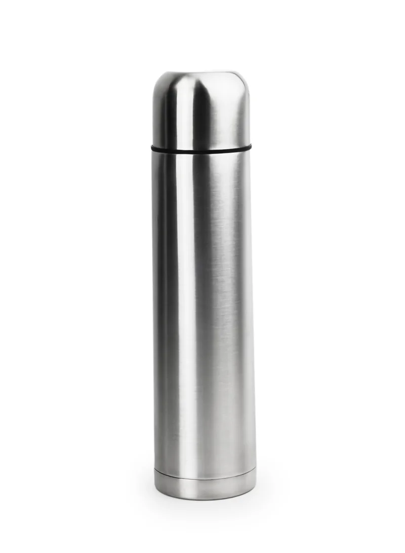 Nessan Home Brand Stainless Steel Vacuum Flask 1000ml - 1L Portable Insulated Water Bottle for Hot & Cold Drinks - Travel Thermos Bottle with Leak-Proof Cap