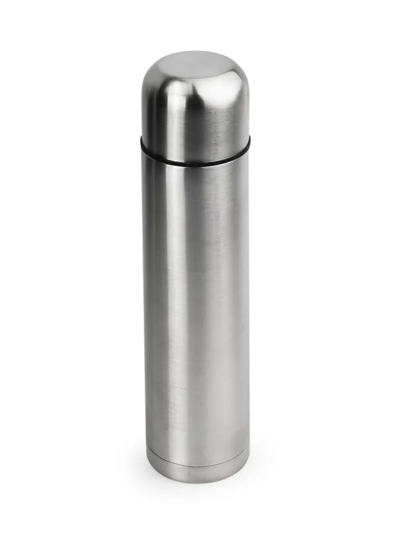 Nessan Home Brand Stainless Steel Vacuum Flask 1000ml - 1L Portable Insulated Water Bottle for Hot & Cold Drinks - Travel Thermos Bottle with Leak-Proof Cap
