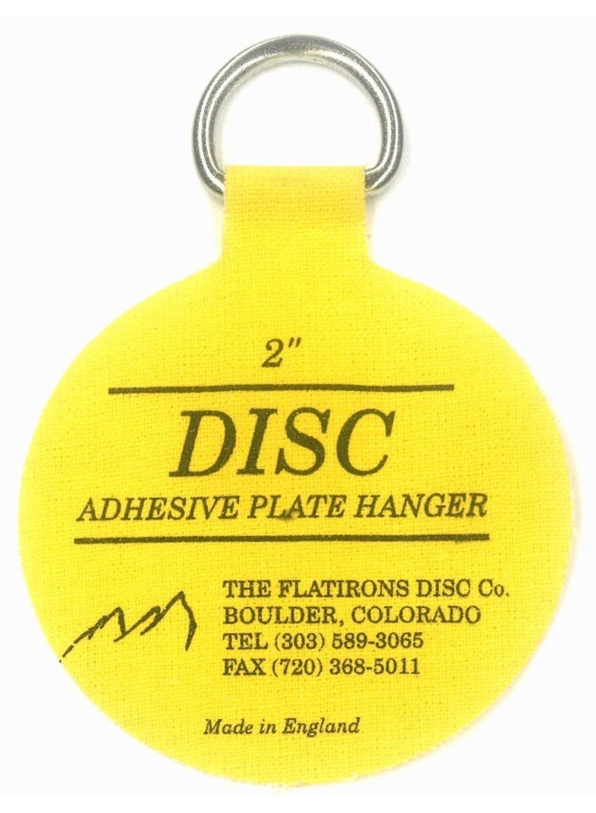 Flatirons   Adhesive Plate Hangers 2 Inch 8 Pack - Image 1