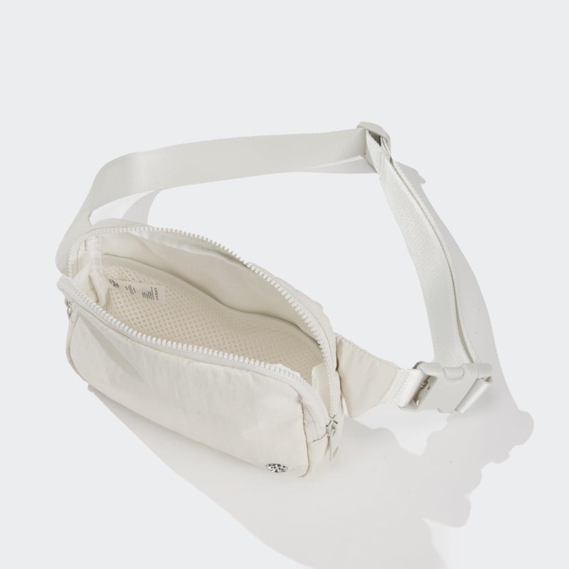 Pander Belt Bag Large 2L, Nylon Fanny Pack Purse for Women and Men with Adjustable Strap, White Opal - Image 5