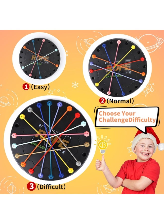 Rope Challenge Puzzle Game: Untangle the rope for children aged 3 and up. A strategic game with varying levels of difficulty. - Image 4