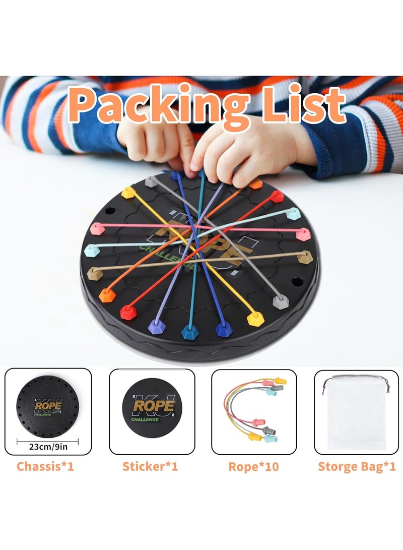 Rope Challenge Puzzle Game: Untangle the rope for children aged 3 and up. A strategic game with varying levels of difficulty. - Image 5