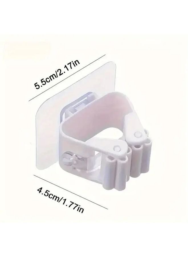 رمادي 6 قطع خطافات حائطية ثقيلة بدون حفر للتخزين في الحمام والمطبخ - Image 5