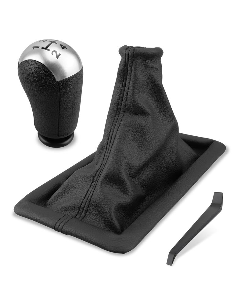 JUQAFY Shift Knob Dust Boot Fit for Ford Mustang 20052009 5Speed Manual Transmission Replacement 8R3Z7277AA 5R3Z7213BAA 7R3Z7277AD 6R3Z7277AA - Image 3