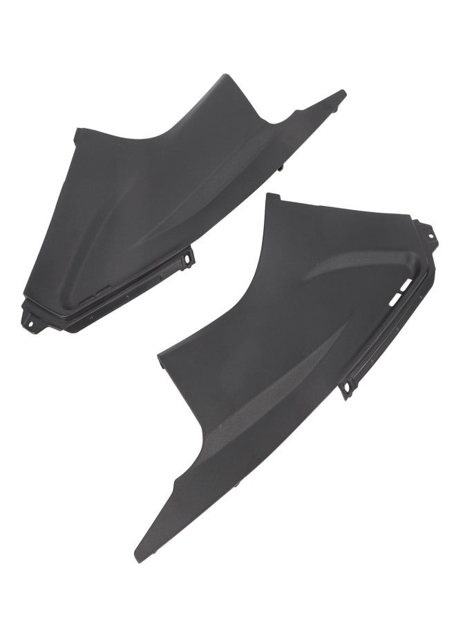 1 Pair Motorcycle Side Air Duct Cover Fairing Insert Black Left Right Fairing Deflector Cover for YZF R6 2003 to 2005 - Image 2