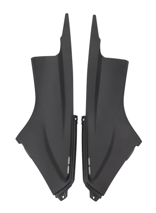 1 Pair Motorcycle Side Air Duct Cover Fairing Insert Black Left Right Fairing Deflector Cover for YZF R6 2003 to 2005 - Image 1