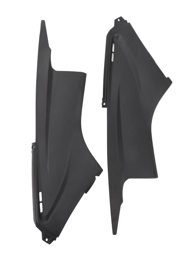 1 Pair Motorcycle Side Air Duct Cover Fairing Insert Black Left Right Fairing Deflector Cover for YZF R6 2003 to 2005 - Image 3