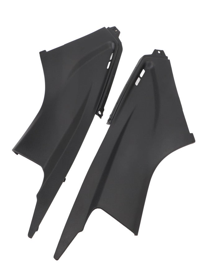 1 Pair Motorcycle Side Air Duct Cover Fairing Insert Black Left Right Fairing Deflector Cover for YZF R6 2003 to 2005 - Image 4