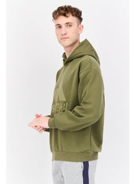 Adidas Men Sportswear Fit Long Sleeves Running Sweatshirt, Green  - Image 4