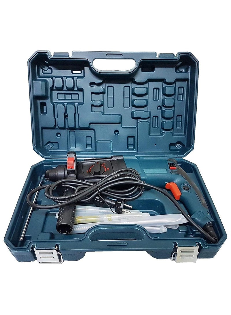 2200W Rotary Hammer Drill machine with 3 Modes 3 Hammers Bits 2 Chisels  - Image 3