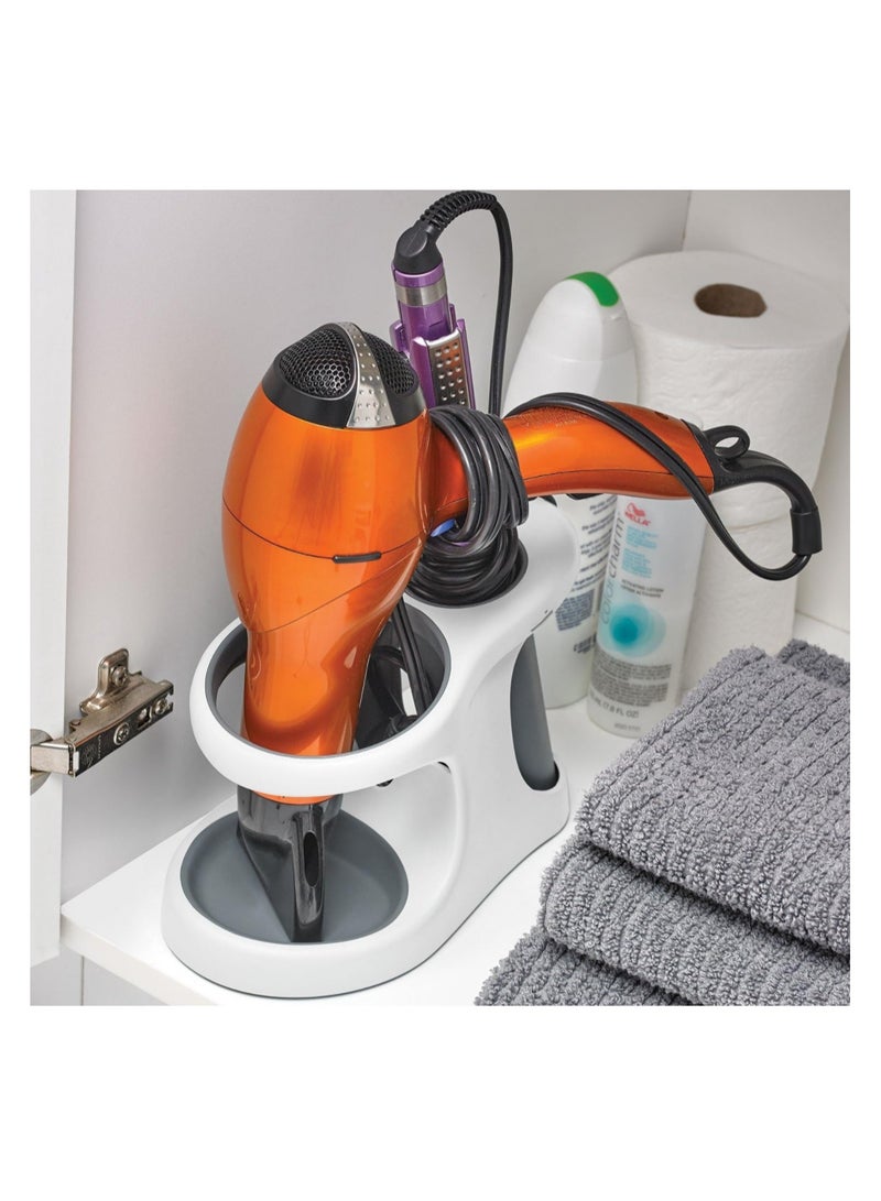 Polder White/Gray Style and Store Bathroom Accessory - Image 2