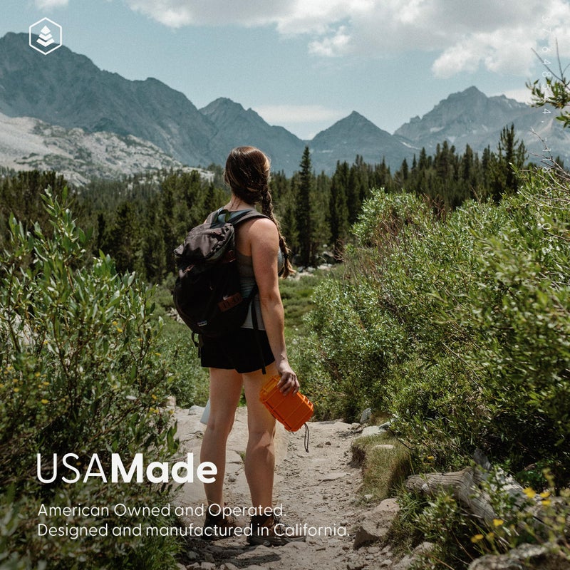 Evergreen 56 ToughBox - EDC Dry Box Protective Case USA Made for Organization of Cameras, Phones, Camping, Fishing, Hiking, Water Sports (Orange) - Image 4