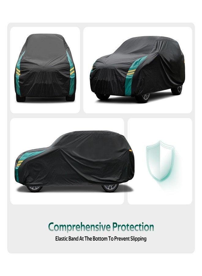 Molebt SUV Car Cover for Automobiles All Weather Waterproof Indoor Outdoor, Universal Fit KIA Soul, Subaru Forester, Nissan Rogue Sport, Subaru Crosstrek, Ford Escape, Jeep Compass etc. - Image 4