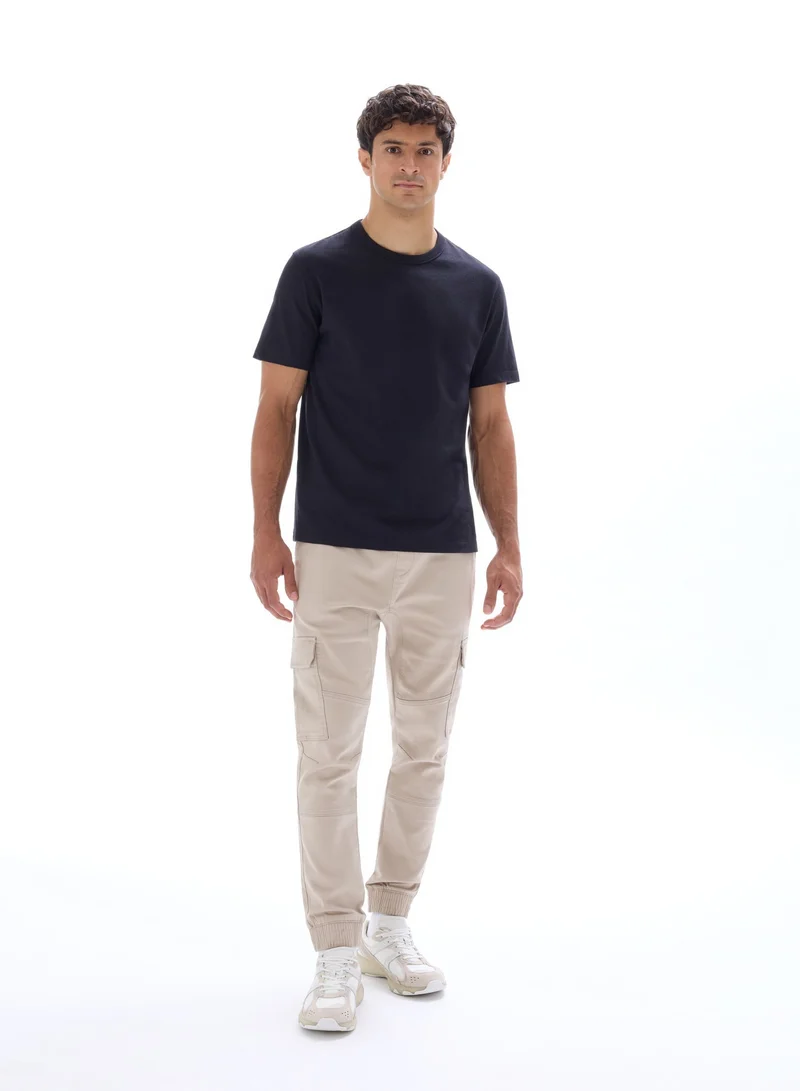 Celio Tebox Black Short Sleeves Tshirt
