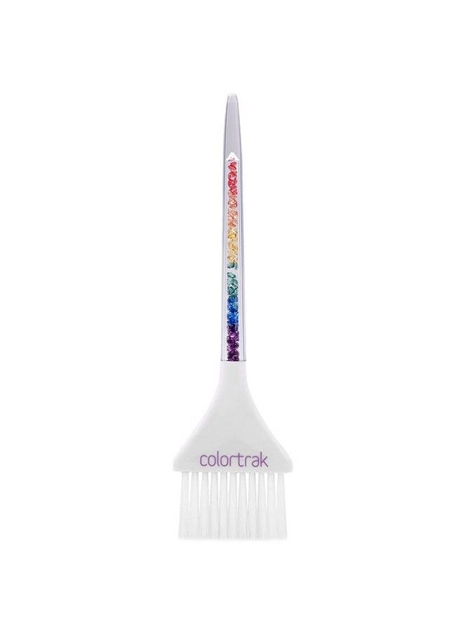 Limited Edition Pride Brush For Hair Color Application Professional Balayage Tool With Feather Bristles Extra Wide Brush For Broad Coverage