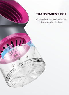 OULIYO Household Mosquito Killer Inhalation Mosquito Killer Lamp Electronic Mosquito Killer LED Trap Light Strong Suction Fan USB Powered  - Image 5