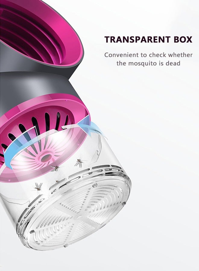 OULIYO Household Mosquito Killer Inhalation Mosquito Killer Lamp Electronic Mosquito Killer LED Trap Light Strong Suction Fan USB Powered - Image 5