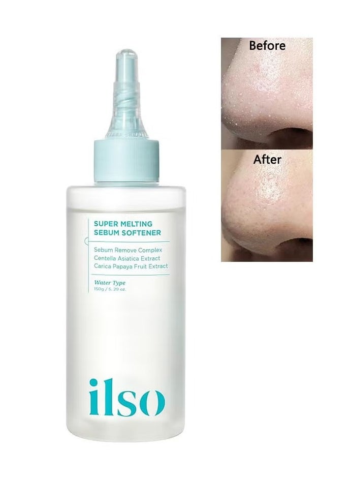 ilso Super Melting Sebum Softener 150g, Sebum Remove Complex Centella Asiatica Extract, Carica Papaya Fruit Extract, Blackhead Remove, Melting Sebum Softener, Pores Cleanses  - Image 1