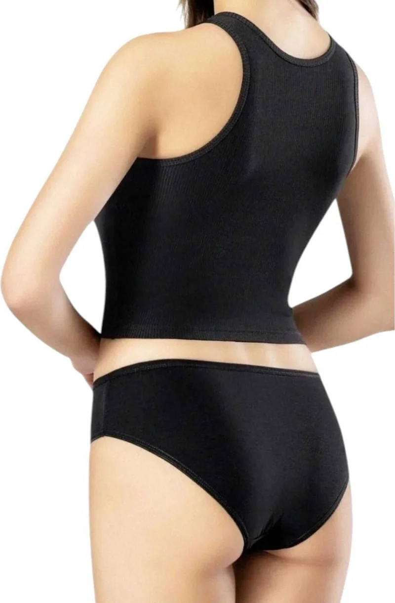 Tezzgelsin Women's Wide Strap Camisole Crop 3 Piece Set
