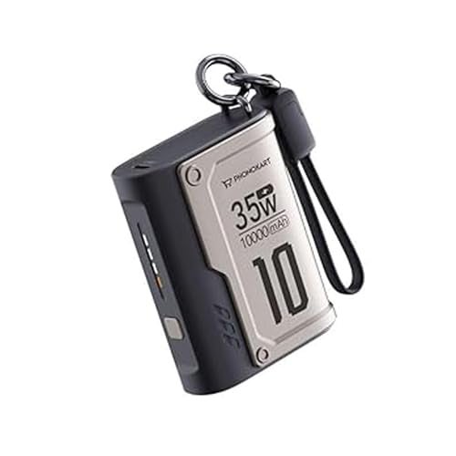 Phonokart Armor 10000mAh 35W PD/PPS Fast Charging Compact Powerbank | 50% in 30 Mins for iPhones & Pixels | Supports Samsung Super Fast Charging, OnePlus, Oppo, Nothing & MacBook Air - Image 1