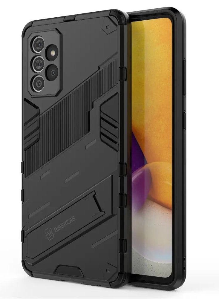 Generic OnePlus Nord N200 5G Back Cover Built-in Stand Car Magnetic Silicone Frame Shockproof Cover  - Image 2
