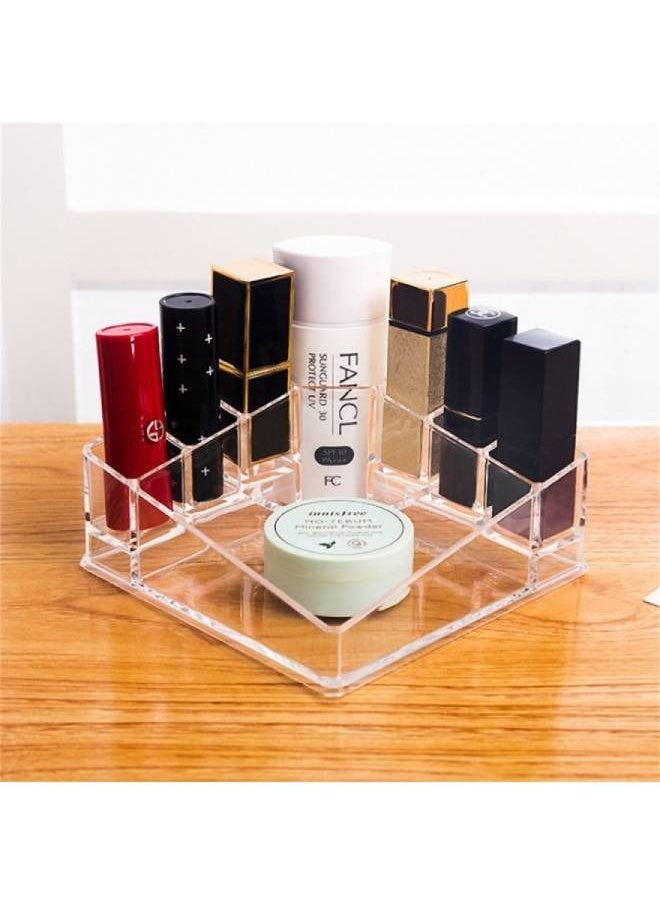 Kutis - 8 Compartments Cosmetic Storage Box For Lipstick, Brushes And Perfume - Image 1