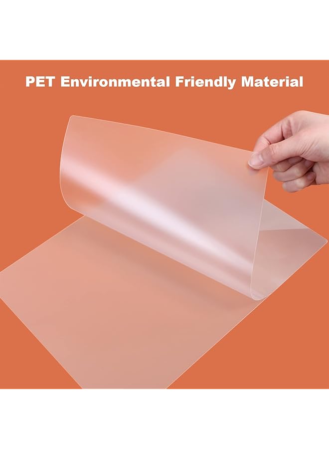 erorex 100 Pack Laminating Sheets Holds 8.5 X 11 Inch Sheets 5 Mil Clear Thermal Laminating Pouches 9 X 11.5 Inch Lamination Sheet Paper For Laminator  - Image 3