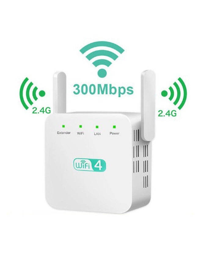General WiFi Extender Repeater Long Distance Amplifier with Ethernet Port Internet Amplifier Quick Setup Home Wireless Signal Booster  - Image 1