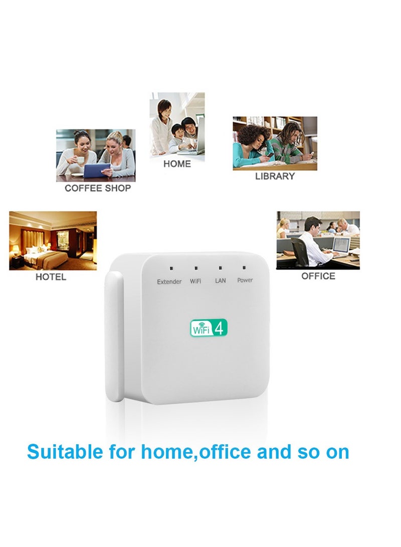 General WiFi Extender Repeater Long Distance Amplifier with Ethernet Port Internet Amplifier Quick Setup Home Wireless Signal Booster  - Image 5