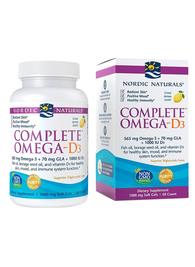 Nordic Complete Omega-D3- 60S