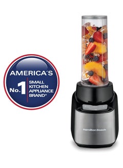 Hamilton Hamilton Beach Stay Or Go Blender, 1L Jar, 250ml Jar For Grinding, Two 500 ml Portable Cups For Smoothies, Shatterproof Tritan Jars, 250 Watts, Stainless Steel, 52400-Sau, 2 Year Limited Warranty  - Image 3