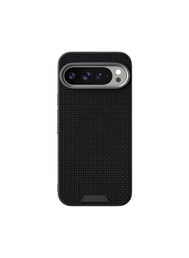 erorex Case For Google Pixel 9 Pro XL ABEEL Ruyi Pattern 6D Micro Relief MagSafe Leather Phone Case  - Image 2