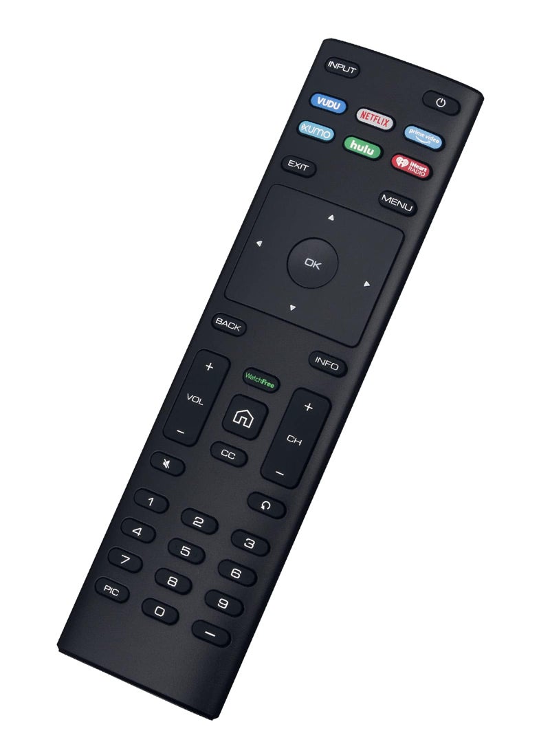 Vinabty XRT136 Replace Remote Control fit for VIZIO Smart TV D50x-G9 D65x-G4 D55x-G1 D40f-G9 D43f-F1 D70-F3 V505-G9 D32h-F1 D24h-G9 E70-F3 D43-F1 V705-G3 P75-F1 D55x-G1 V405-G9 E75-F2 D32f-F1 D24f-F1 - Image 1
