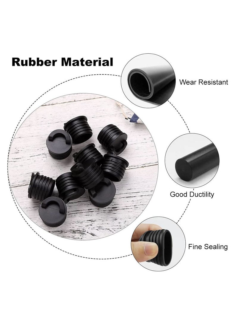 Luckam Boat Scupper Plugs, 16 Pcs Kayak Drain Plug Kayak Bungs Kayak Scupper Stoppers Ocean Kayak Scupper Plugs Kayak Drain Plug Replacement for Kayak Canoe Boat Drain Holes - Image 5