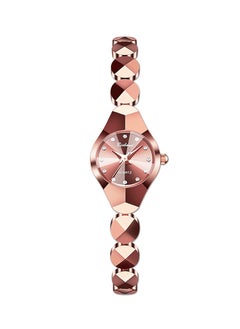 Women's Water Resistant Quartz Analog Watch with Bracelet - Rose Gold - pzsku/Z241F683C173624D295C4Z/45/_/1732611950/f82d4dcd-061d-48e4-91a6-15442f3b9184