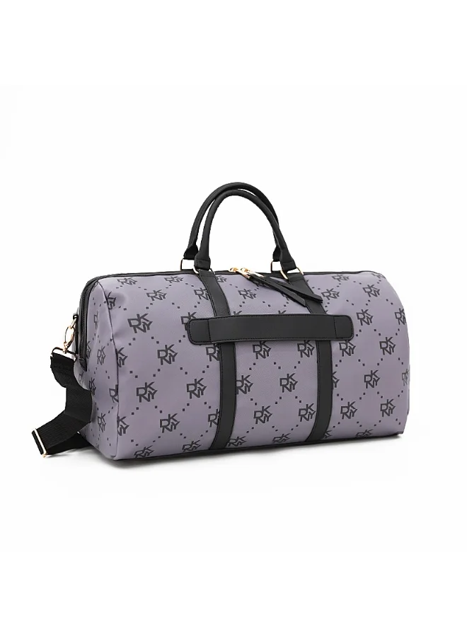 DKNY Street Creed Duffle Bags for Unisex | Ultra Lightweight Travel, Sports & Gym Duffle Bags Color PLUM