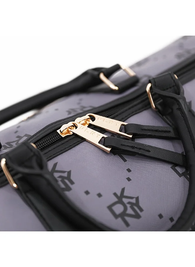 DKNY Street Creed Duffle Bags for Unisex | Ultra Lightweight Travel, Sports & Gym Duffle Bags Color PLUM
