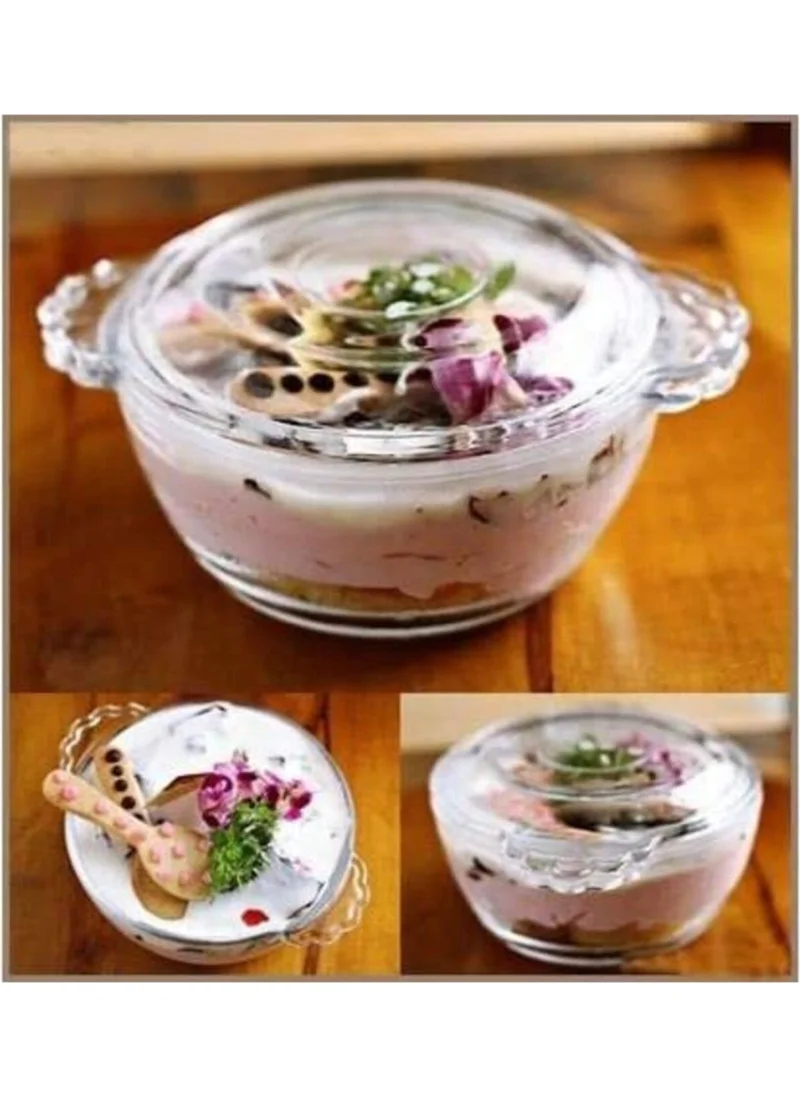 Paşabahçe Cam Basic Mini Storage Container Set of 2 (97343)