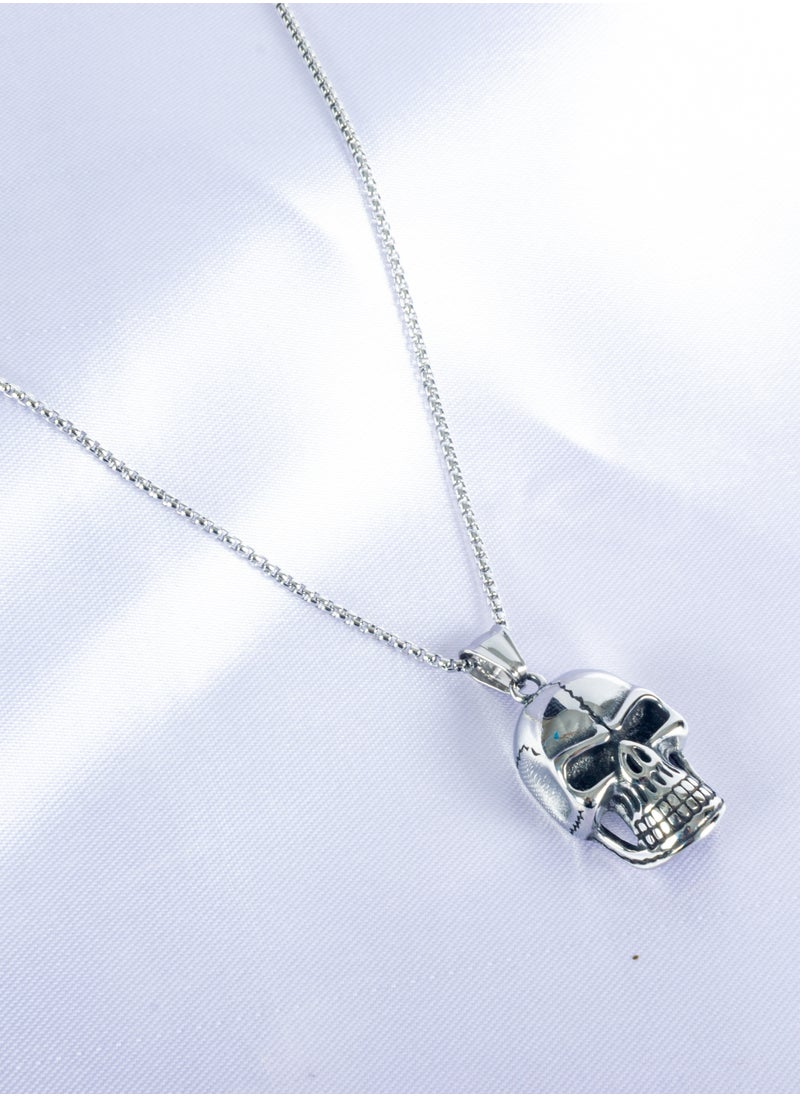 Stainless Steel Necklace for him with skull pendant - pzsku/Z241FA288CC2A358EDB4FZ/45/_/1737287575/2d7ed9db-5c0e-4cad-9d40-3e13c11a908c