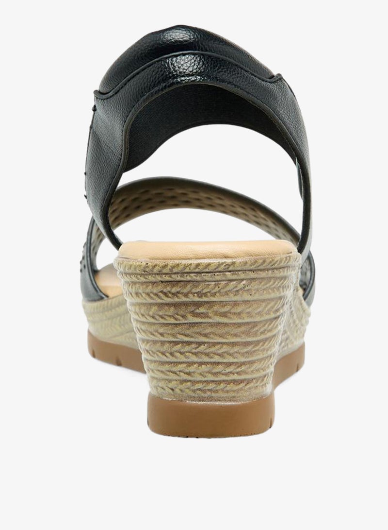 Le Confort Women Wedge Heel Slingback Sandals - Image 5