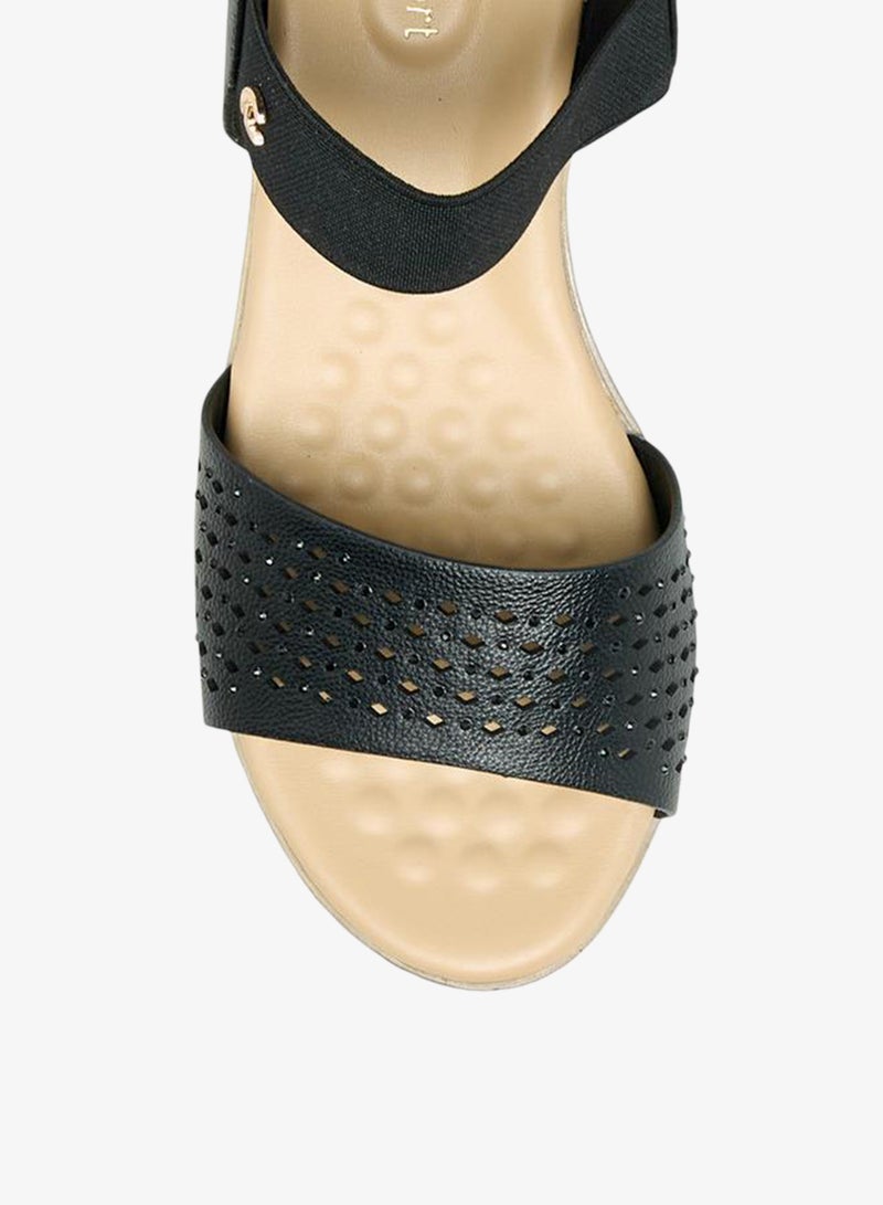 Le Confort Women Wedge Heel Slingback Sandals - Image 4