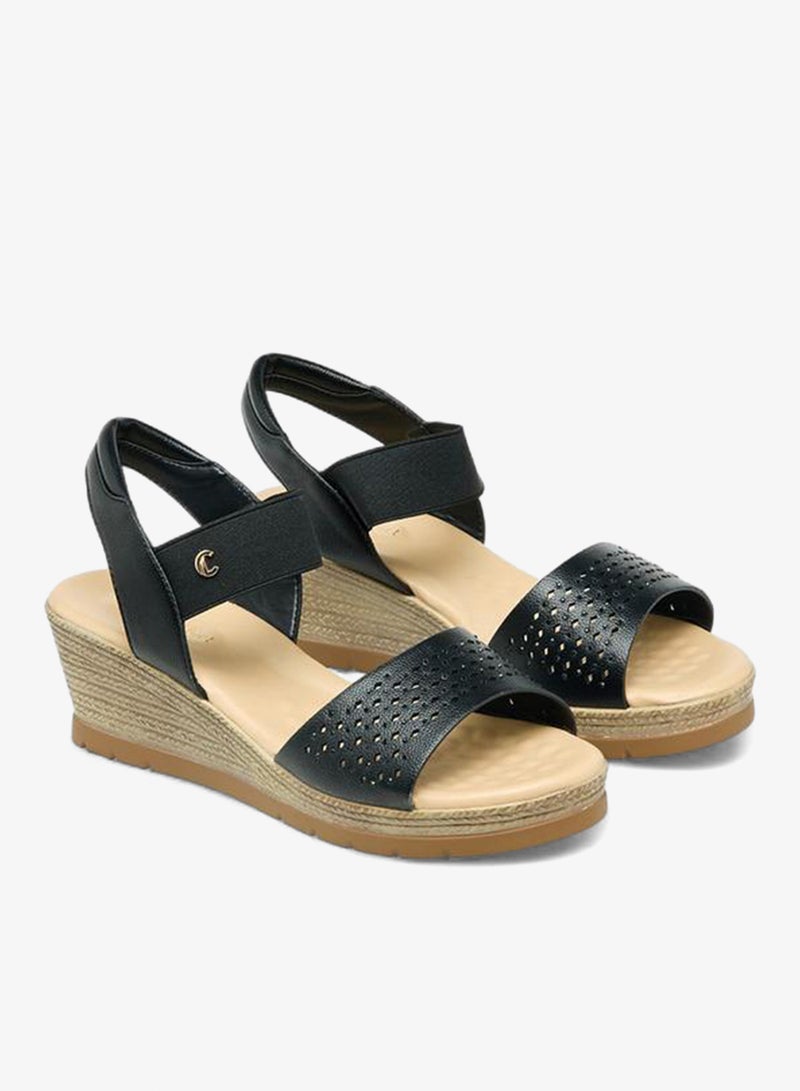 Le Confort Women Wedge Heel Slingback Sandals - Image 3