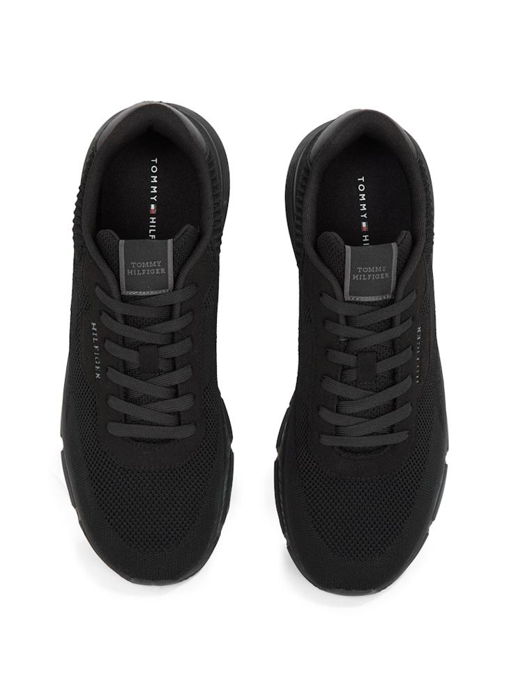 TOMMY HILFIGER - LIGHTWEIGHT KNIT TRAINERS - Image 1