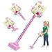 Essovee Kids Vacuum Toy That Really Works 3 in 1 Toddler Vacuum Cleaner with Realistic Suction Role Play STEM Educational for Girl Boy 3 4 Year Old Pink - Image 2
