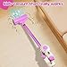 Essovee Kids Vacuum Toy That Really Works 3 in 1 Toddler Vacuum Cleaner with Realistic Suction Role Play STEM Educational for Girl Boy 3 4 Year Old Pink - Image 4