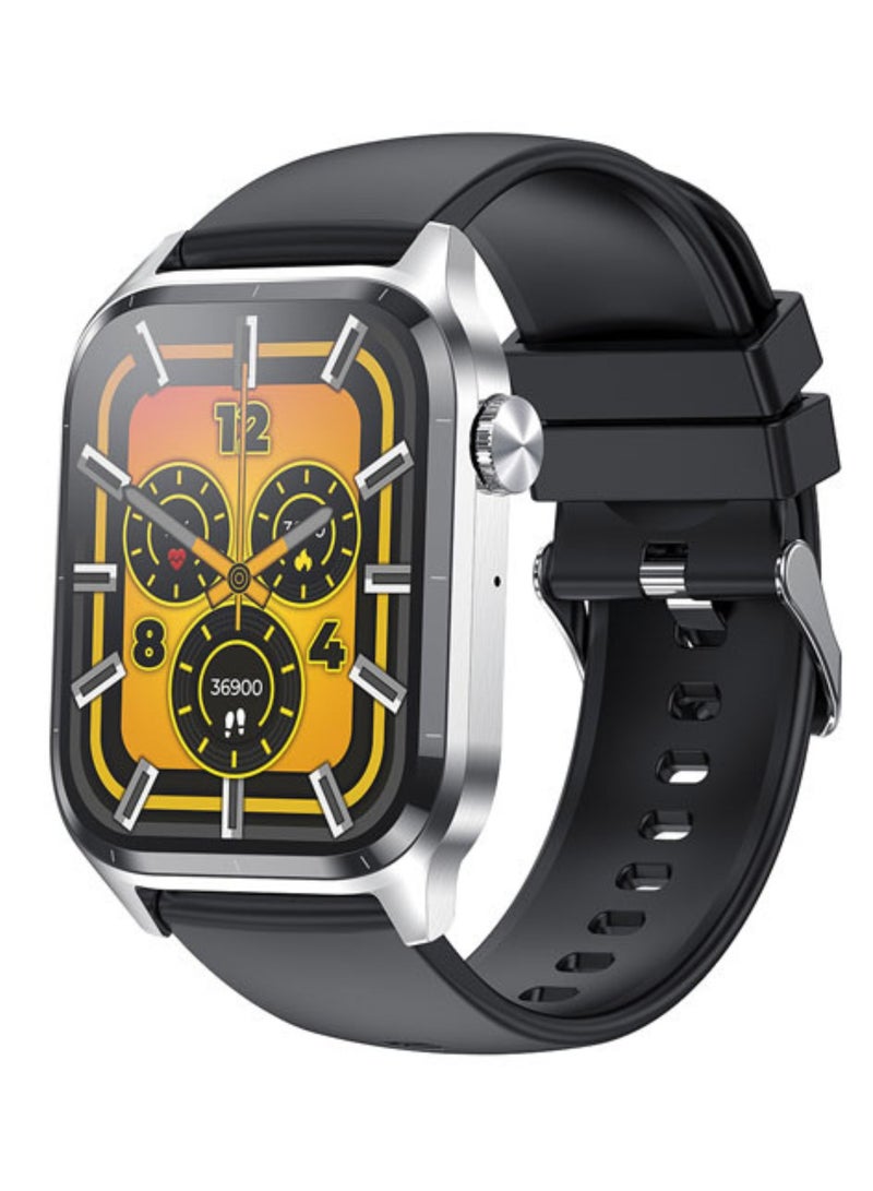 ProOne ProOne PWS12 Smart Watch – Bluetooth Calling, Heart Rate & Blood Pressure Monitor, 1.91" HD Touch Screen, Multiple Sports Modes, NFC, Voice Assistant, IP68 Waterproof  - Image 5