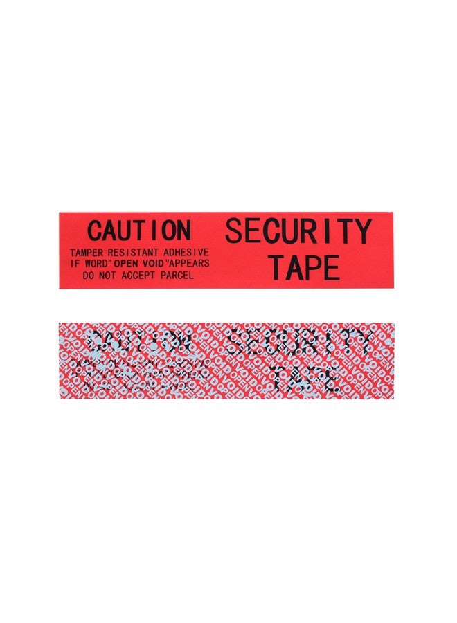 TamperSeals Group 1 Roll Partial Transfer Tamper Proof Security Seal Tape (2 Inches X 55 Yards X 2 Mil Do Not Break Seal “Caution/Void Open” Red)  - Image 3