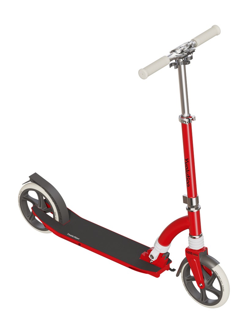 Yvolution Yvolution 2 Wheel Scooter S200 - Red  - Image 1