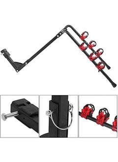 Foldable Bicycle Rear Mount Carrier, 3 Slots Bicycle Carrier Rack Rail (Hitch Mount rack) - pzsku/Z24200015864FB5579928Z/45/_/1651757450/00825d2d-754a-411a-9464-6889e489a666